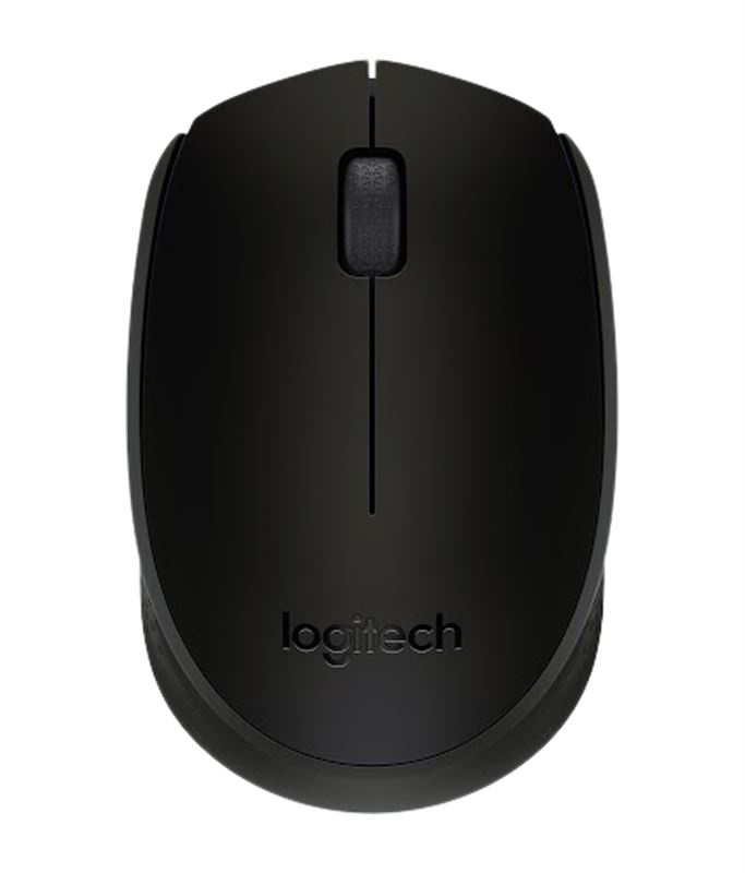 Slika - Logitech B170 črna mini brezžična miška