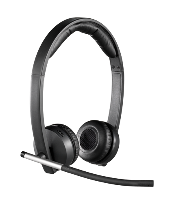 Slika - Logitech H820E brezžične Dual 2.0 sive, slušalke z mikrofonom