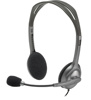 Slika - Logitech H111 2.0 sive, slušalke z mikrofonom