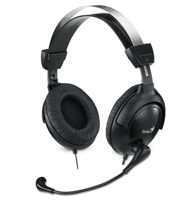 Genius HS-M505X 2.0 črne, slušalke z mikrofonom