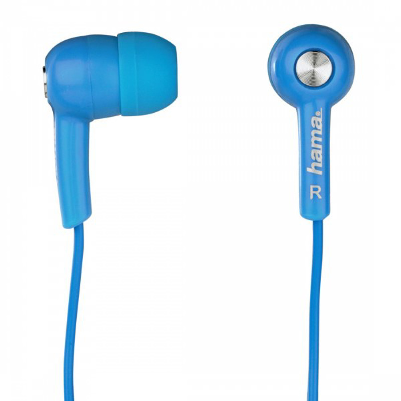 Slika - Hama HK-2114 2.0 Blue, mobilne slušalke z mikrofonom