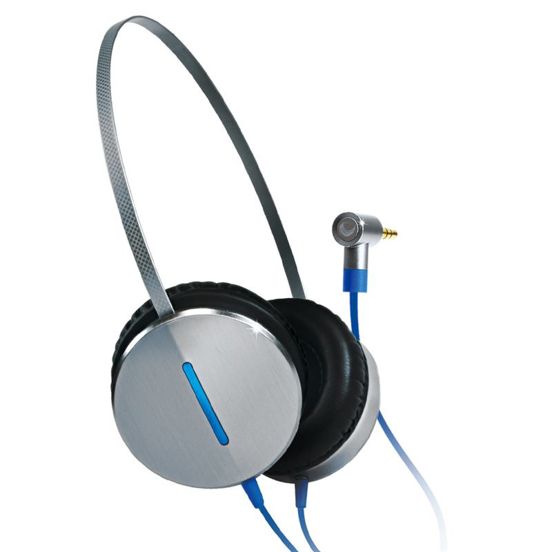 Slika - Gigabyte Fly 2.0 Silver/Blue, slušalke