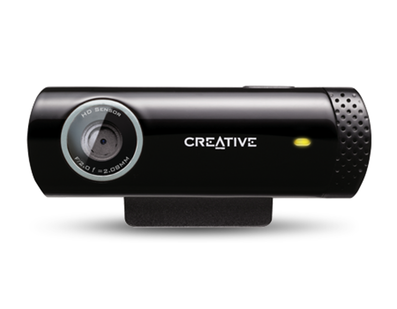 Slika - Creative WebCam Live! Chat HD 720p mic Black, spletan kamera