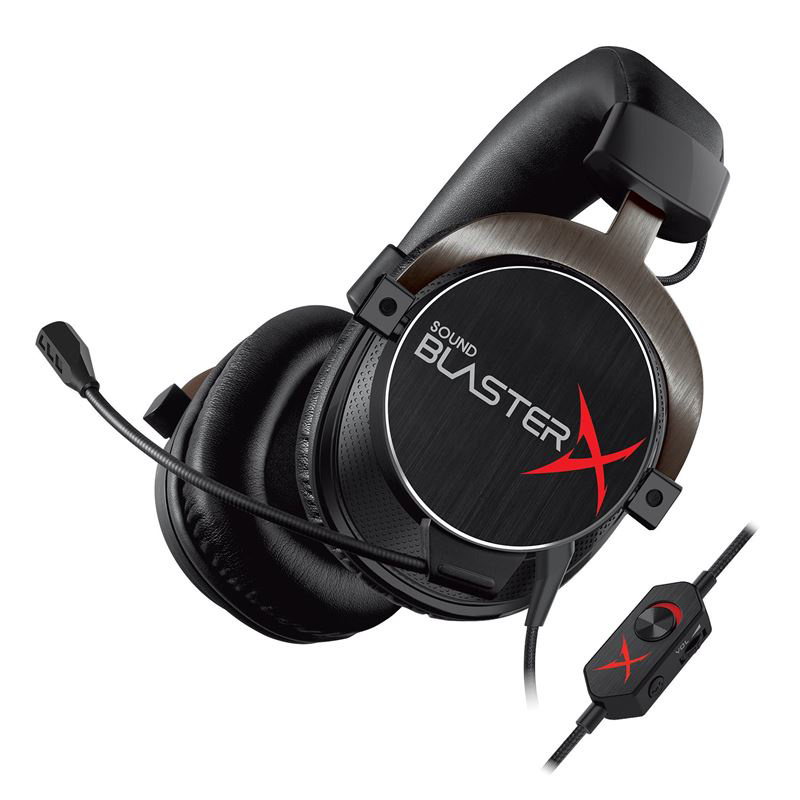 Slika - Creative Sound BlasterX H5 Tournament Edition gaming 2.0 Black, slušalke z mikrofonom