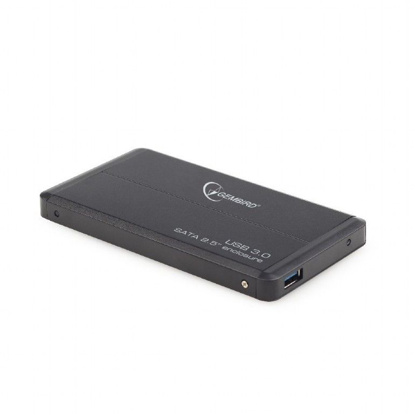 Gembird 2,5" EE2-U3S-2 USB 3.0 Black, ohišje za disk