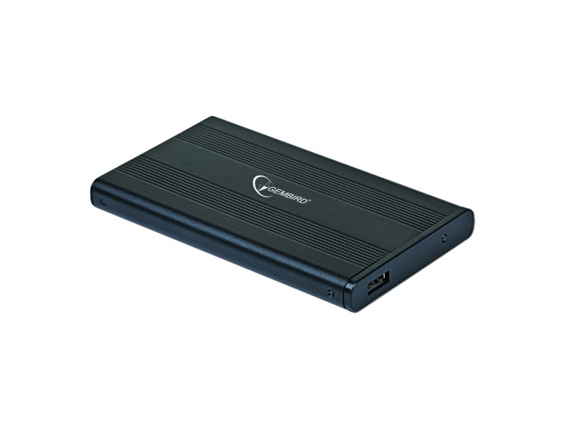 Slika - Gembird 2,5" EE2-U2S-5 USB 2.0 Black, ohišje za disk