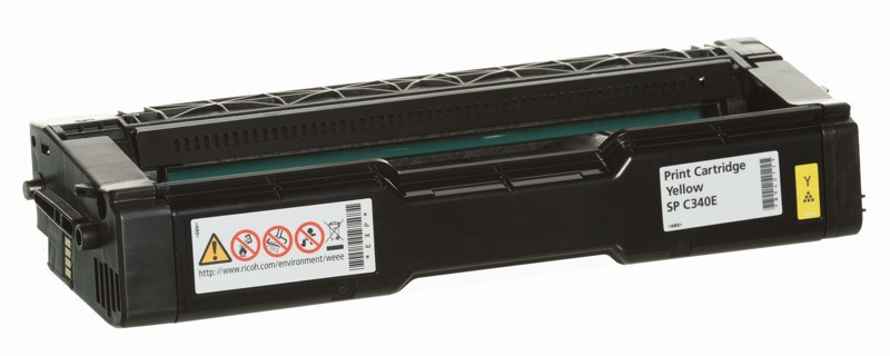 Slika - Ricoh SP C340 Y (407902) rumen, originalen toner