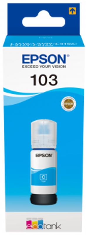 Slika - Epson 103 (C13T00S24A) modro, originalno črnilo