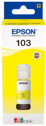 Epson 103 (C13T00S44A) rumeno, originalno črnilo