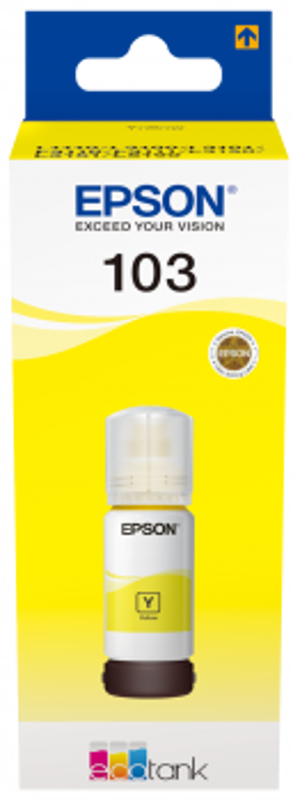 Slika - Epson 103 (C13T00S44A) rumeno, originalno črnilo