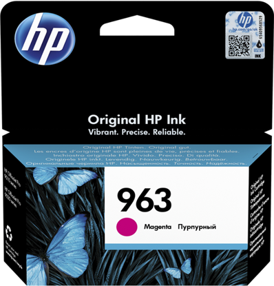 HP 3JA24AE nr.963 škrlatna, originalna kartuša