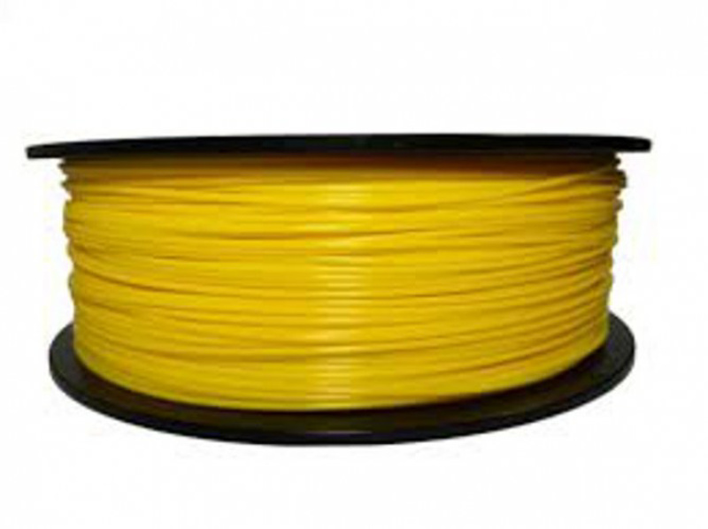 Slika - 3D filament PLA 1,75 mm (code 107c) 1kg temna rumena