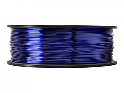 3D filament TPU 1,75 mm 800g prozorno modra