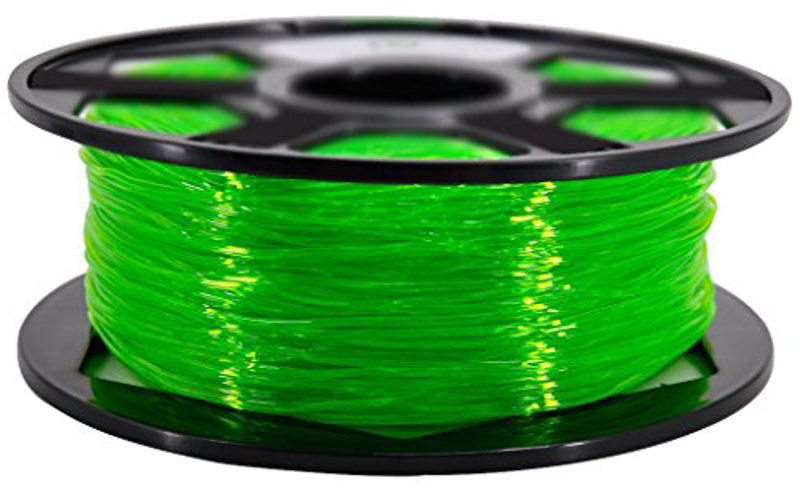 Slika - 3D filament TPU 1,75 mm 800g prozorna zelena