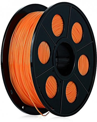 3D filament TPU 1,75 mm TPU 800g transparent orange