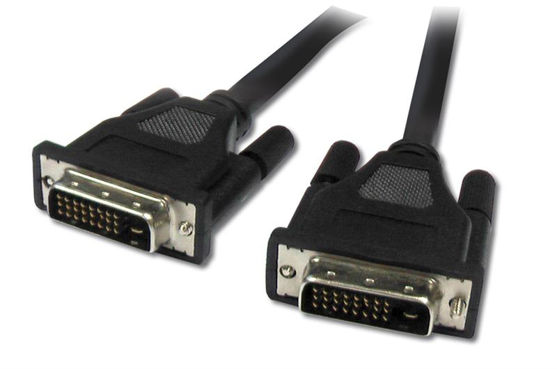 Slika - DVI-D (Dual Link) (M) - DVI-D (Dual Link) (M), 3m Black, kabel