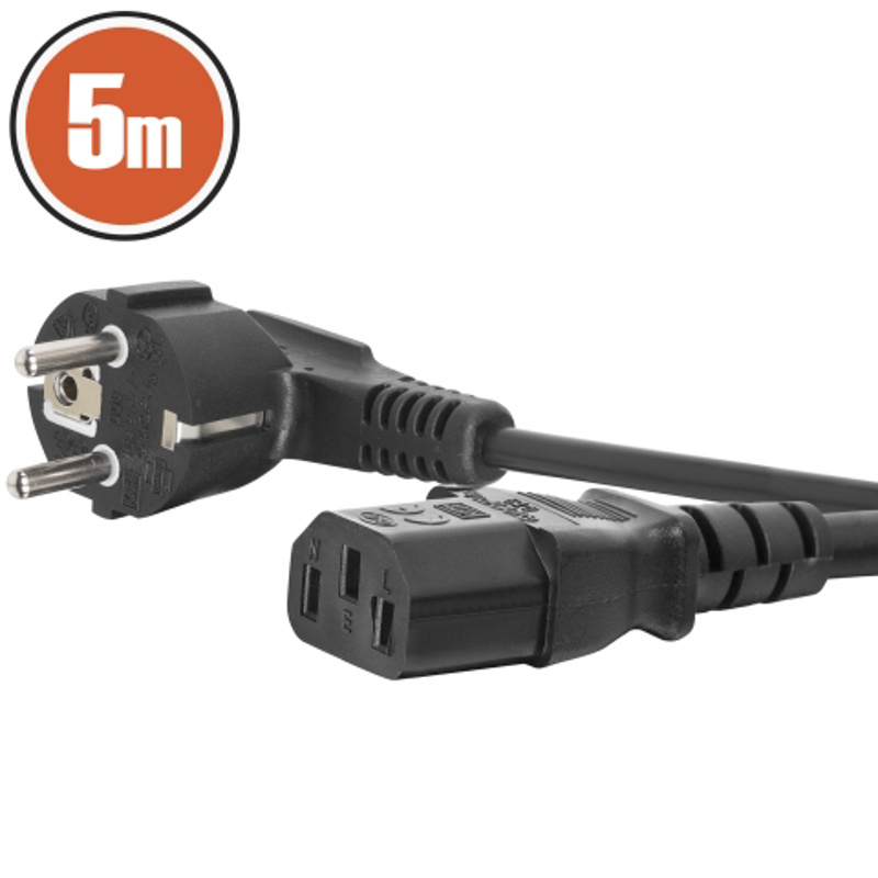 Slika - Delight 220V (EURO), 5m, napajalni kabel