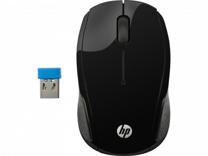 HP 200 X6W31AA Black, brezžična miška