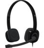Slika - Logitech H151 (981-000589) 2.0 črne, slušalke z mikrofonom