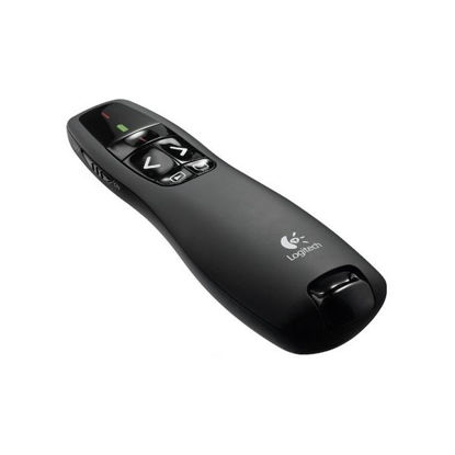 Logitech LOGI R400 Wireless Presentation Remote brezžični laserski prezentator črn (910-001354)