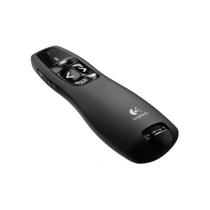 Logitech R400 Wireless Black, brezžični laserski kazalec