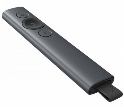 Logitech LOGI Spotlight Plus Presentation Remote napredni brezžični prezentator siv (910-005166)