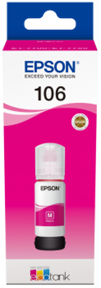 Epson 106 (C13T00R340) škrlatno, originalno črnilo