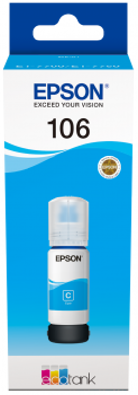 Slika - Epson 106 (C13T00R240) modro, originalno črnilo