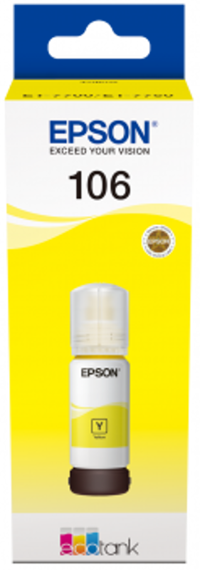 Slika - Epson 106 (C13T00R440) rumeno, originalno črnilo