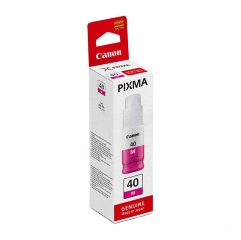 Slika - Canon GI40M (3401C001AA) škrlatno, originalno črnilo