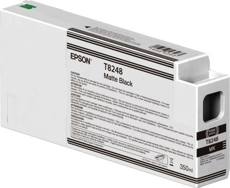 Slika - Epson T824800, mat črna, originalna kartuša