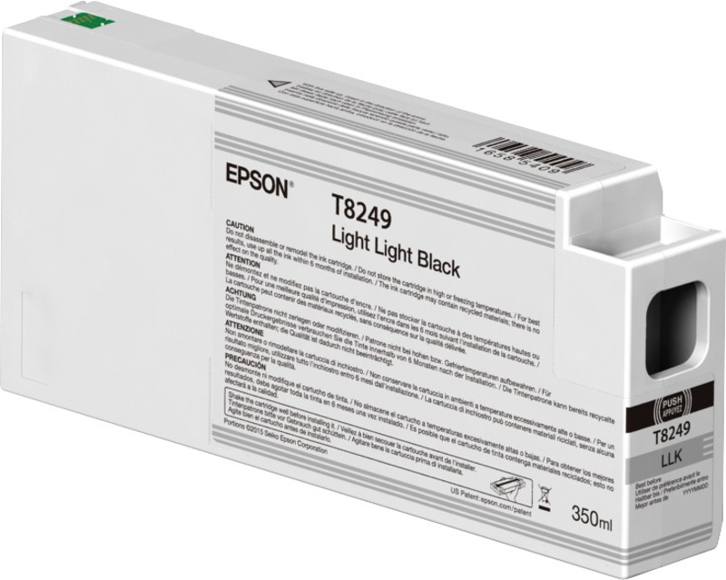 Slika - Epson T824900, svetlo svetlo črna, originalna kartuša