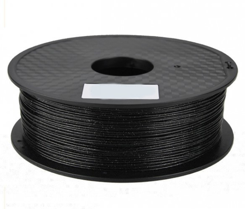 Slika - 3D filament PLA 1,75 mm 1kg bleščeče črna