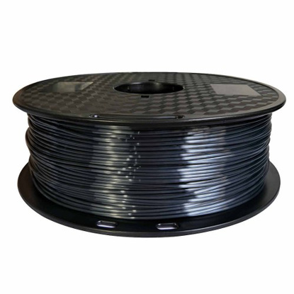 3D Filament polymer silk (svila) 1,75 mm 1kg Black