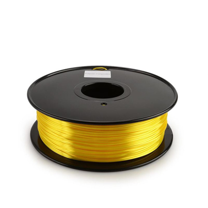 3D Filament polymer silk 1,75 mm 1kg rumena