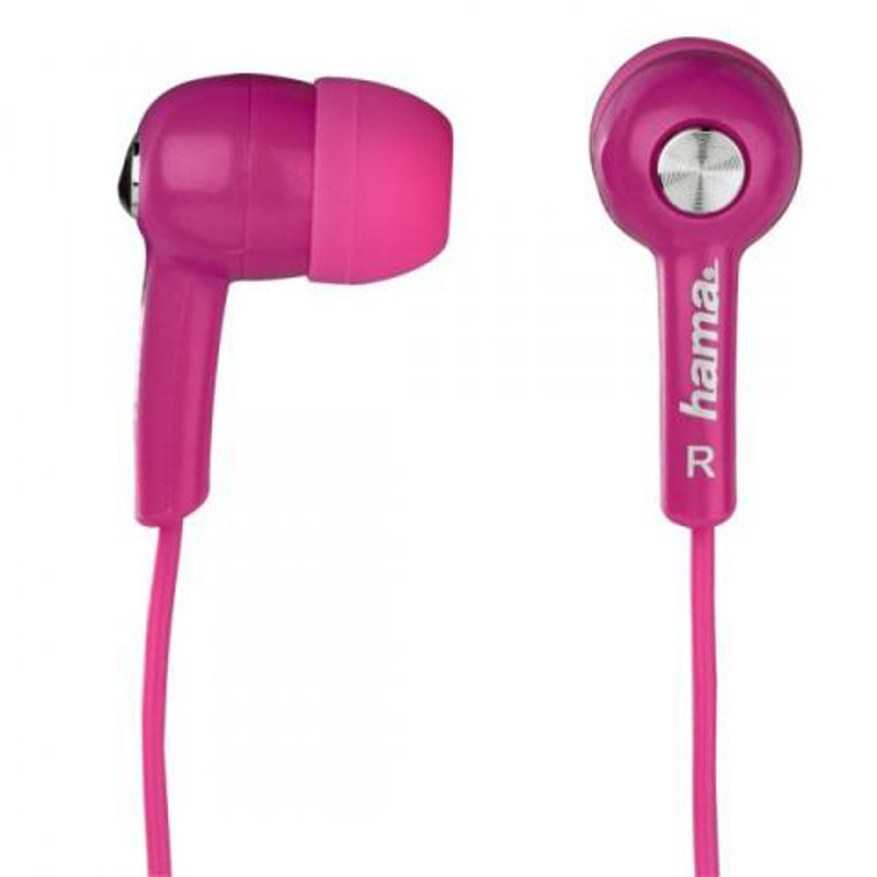 Slika - Hama HK-2114 Pink, mobilne slušalke s mikrofonom
