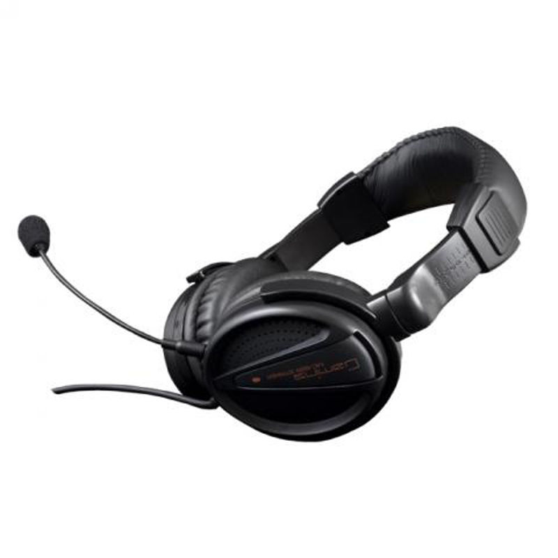 Slika - Modecom MC-828 Gaming Striker črne, slušalke z mikrofonom