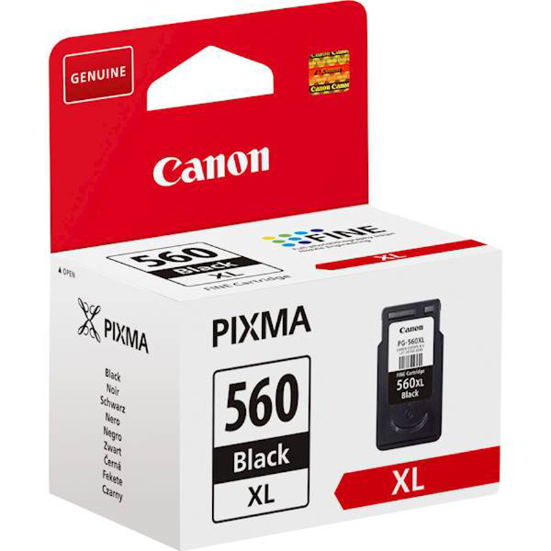 Slika - Canon PG-560XL (3712C001AA) črna, originalna kartuša