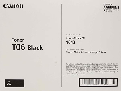 Canon CRG-T06 (3526C002) črn, originalen toner