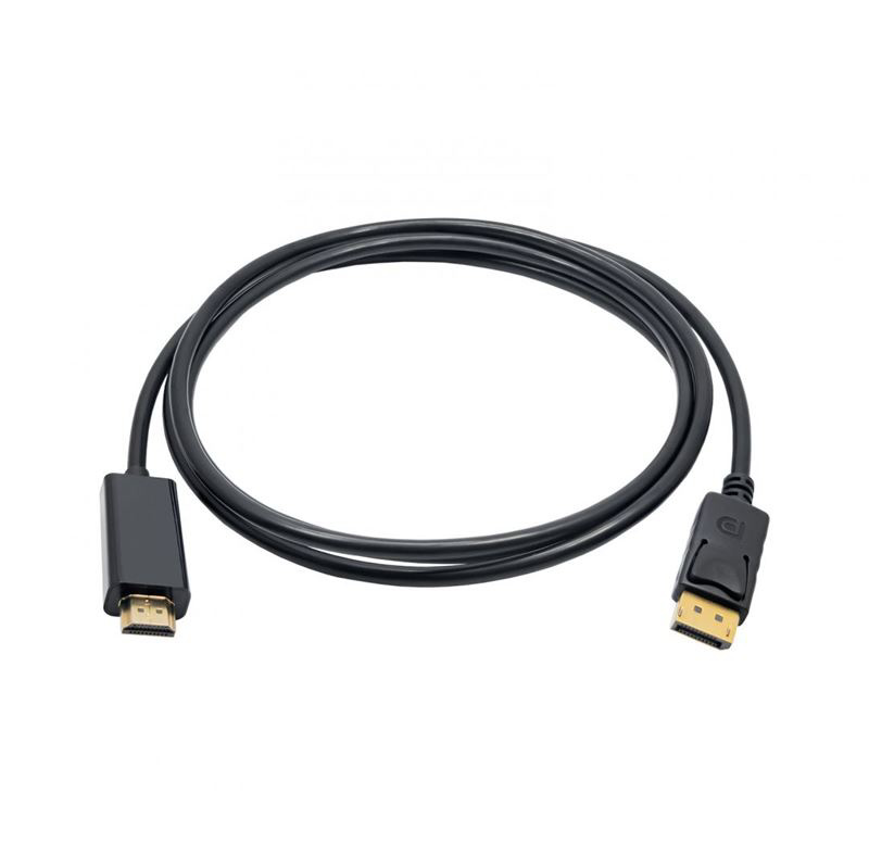 Slika - Akyga AK-AV-05 HDMI 2.0 (M) / DisplayPort (M) 1,8m Black, kabel