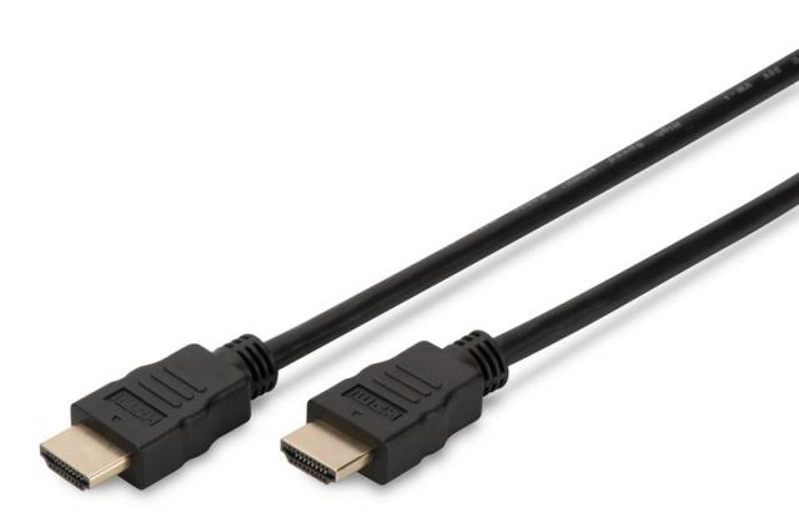 Slika - Digitus AK-330107-010-S HDMI A 2.0 M/M (4K/Ultra HD) 1m Black, kabel