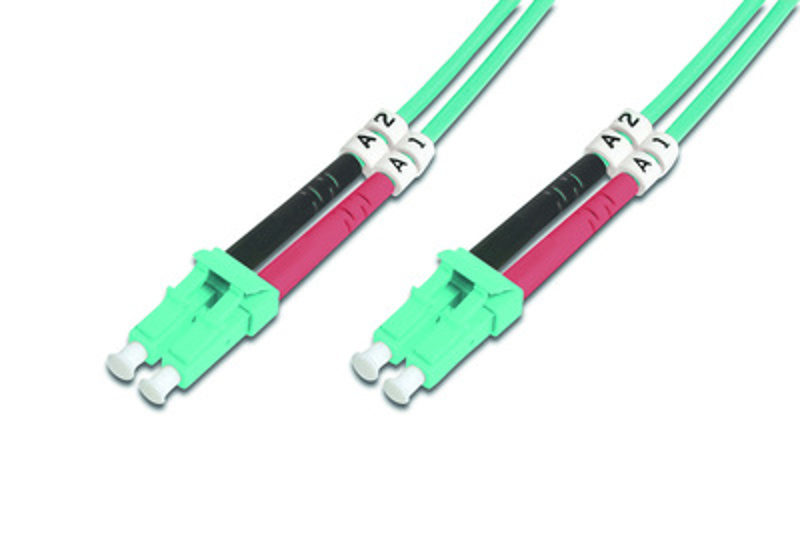 Slika - Digitus Fiber Optic Multimode Patch Cord 3mm LC/LC 10m, kabel