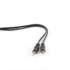 Slika - Gembird 3,5 jack M/M 1,2m Black, audio kabel