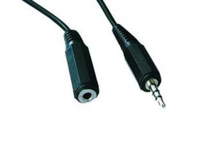 Gembird CCA-423-2M 3,5 mm stereo avdio podaljšek 2m črn