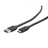 Slika - Gembird CCP-USB3-AMCM-1M kabel USB3.0 AM na Type-C 1m črn