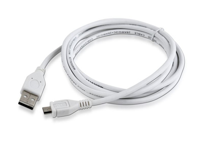 Gembird CCP-mUSB2-AMBM-6-W USB2.0 A-microUSB 1,8m Bela