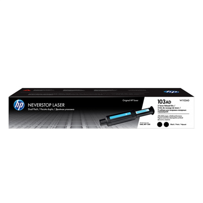 HP W1103AD (103AD) črn, dvojno pakiranje, originalen toner