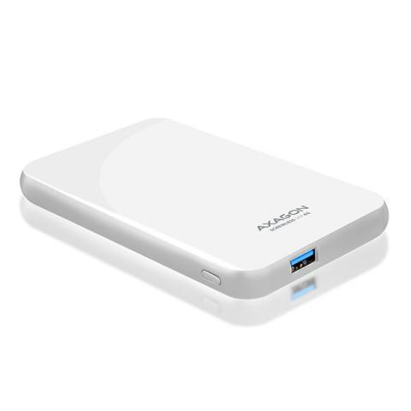 Slika - AXAGON EE25-S6 2.5 "USB 3.0 HDD SATA Screwless Box White,ohišje za disk