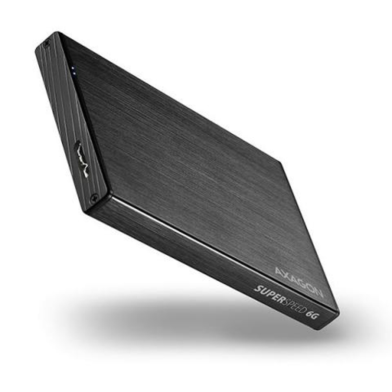 Slika - AXAGON EE25-XA6 2,5" USB 3.0 HDD SATA Aline Box Black, ohišje za disk