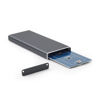 Slika - Gembird EE2280-U3C-01 M.2 drive USB3.0 enclosure Black, ohišje za disk